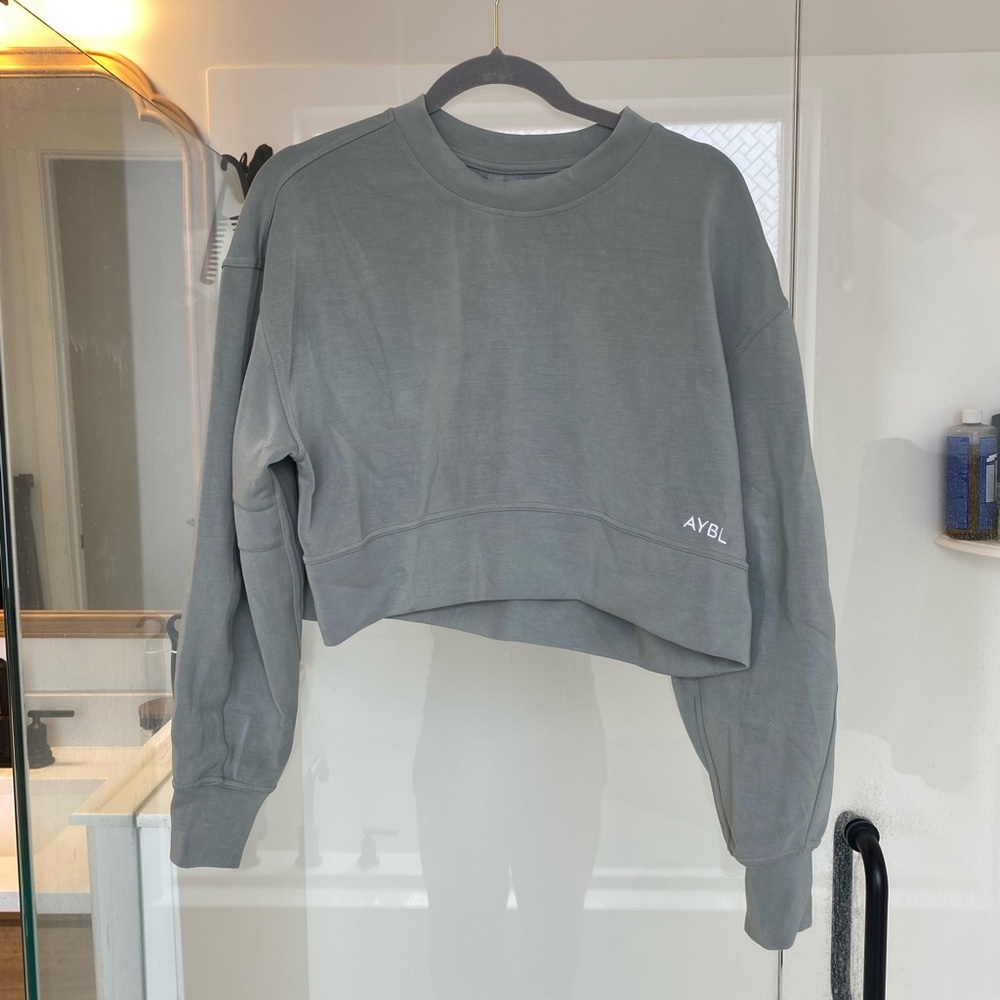 AYBL oversize cropped jumper